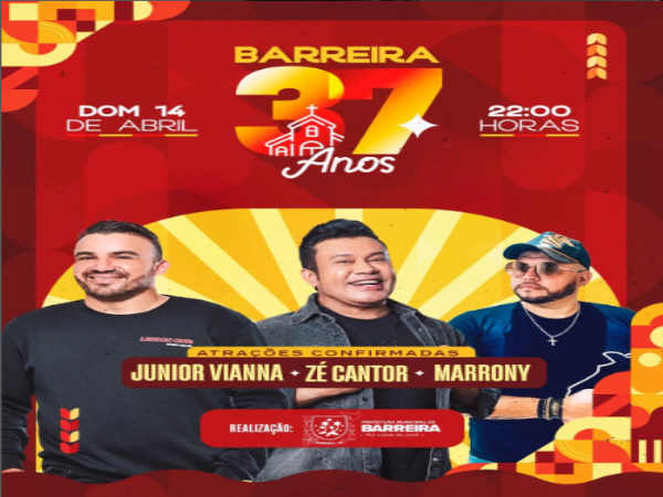 Barreira, 37 anos!